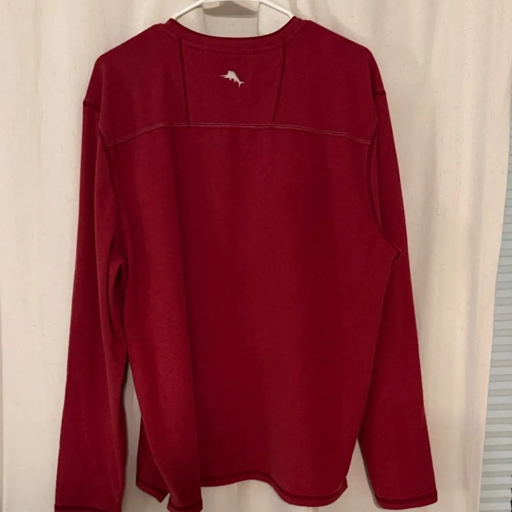 Tommy Bahama Red V-Neck Sweater